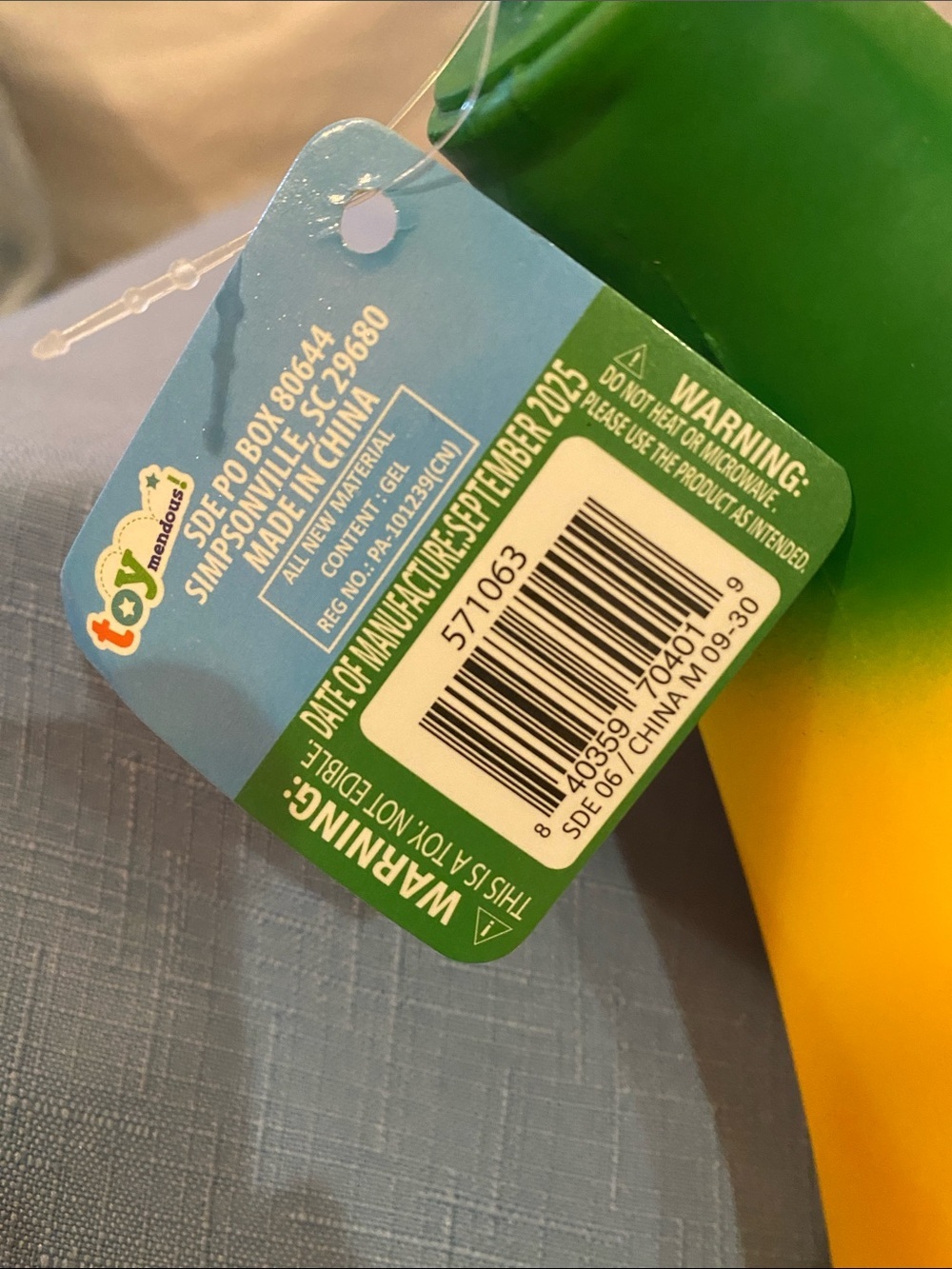 Viral Jumbo Squishy Banana 🍌 - Picture 2 of 2